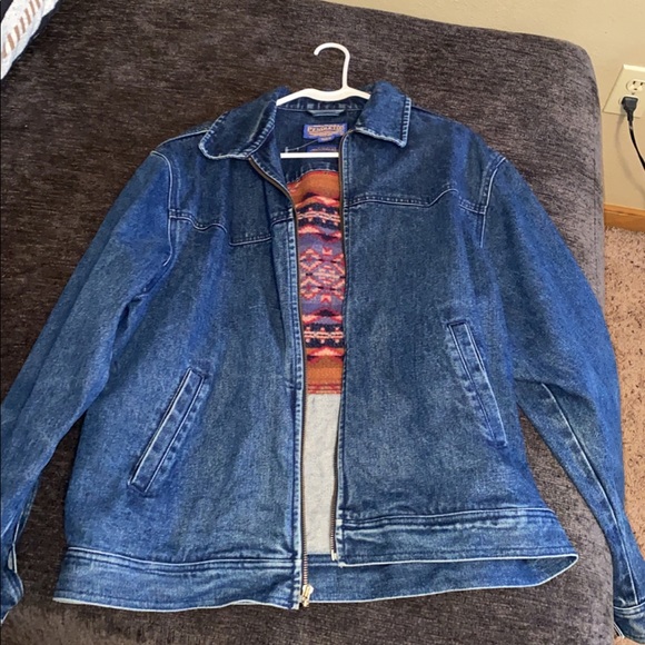 Vintage Pendleton denim jacket - Picture 2 of 3